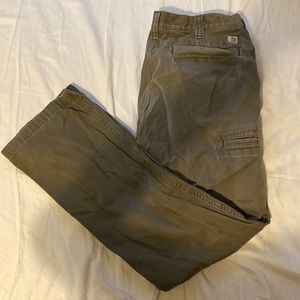 Vintage Carhartt grey relaxed fit pants 34x32